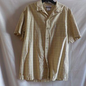 Columbia Plaid Button Down Shirt – Size XL